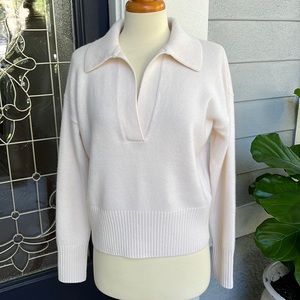 Banana Republic Cream Cashmere Luna Sweater